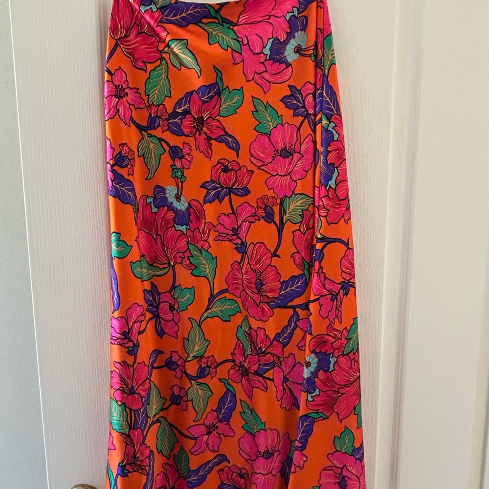 Vibrant Floral Skirt